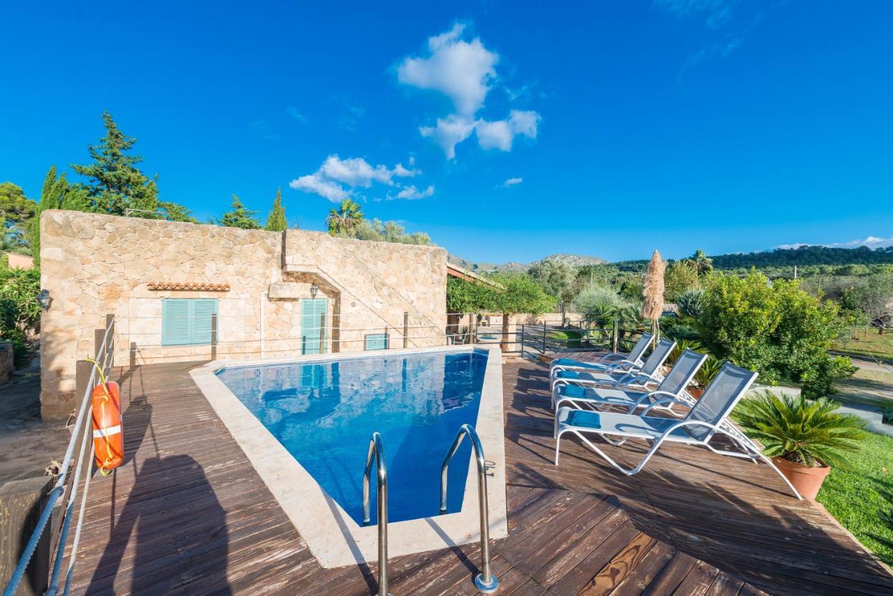 Villa Can Pau, Pool And Garden Close To The Beach Port d'Alcúdia Exterior foto
