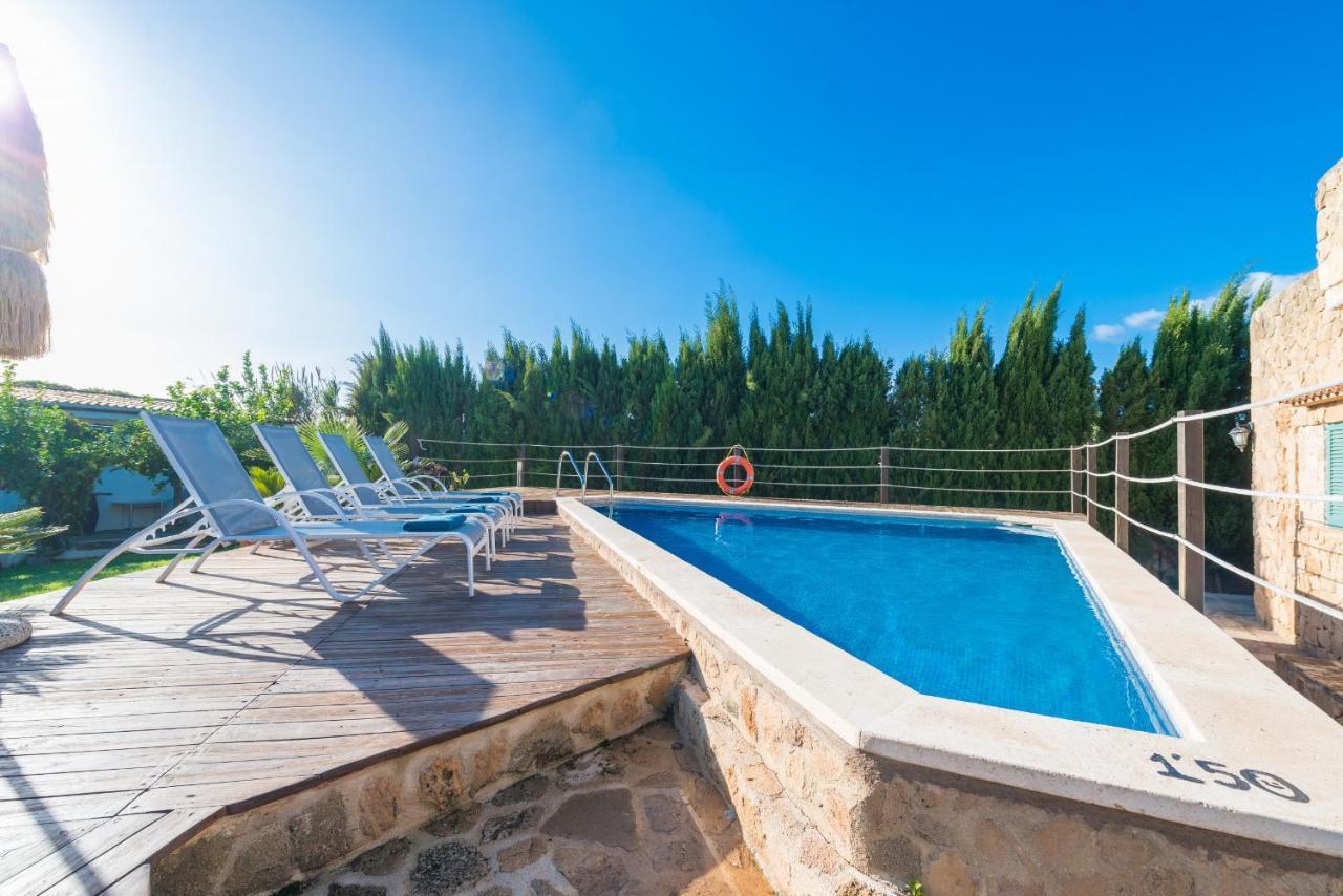 Villa Can Pau, Pool And Garden Close To The Beach Port d'Alcúdia Exterior foto