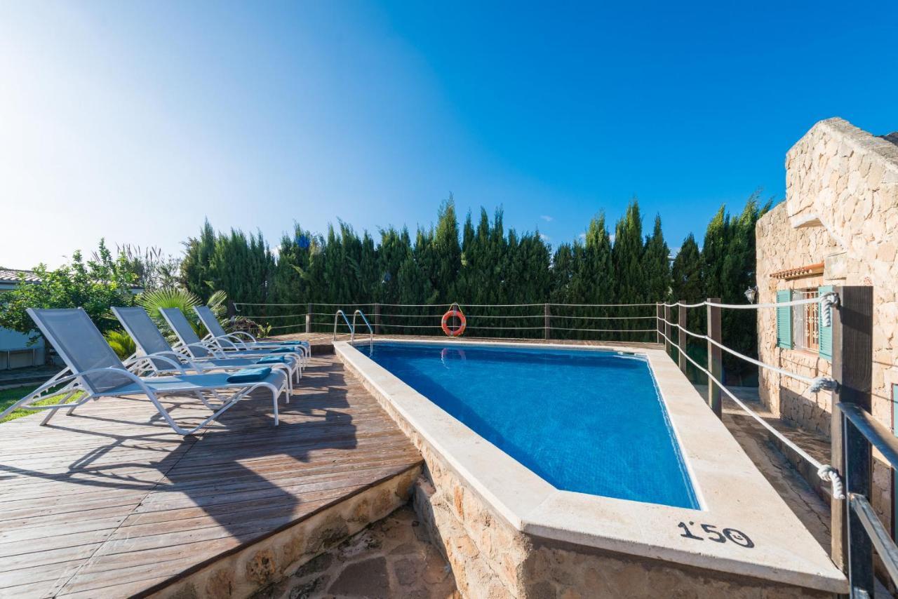 Villa Can Pau, Pool And Garden Close To The Beach Port d'Alcúdia Exterior foto